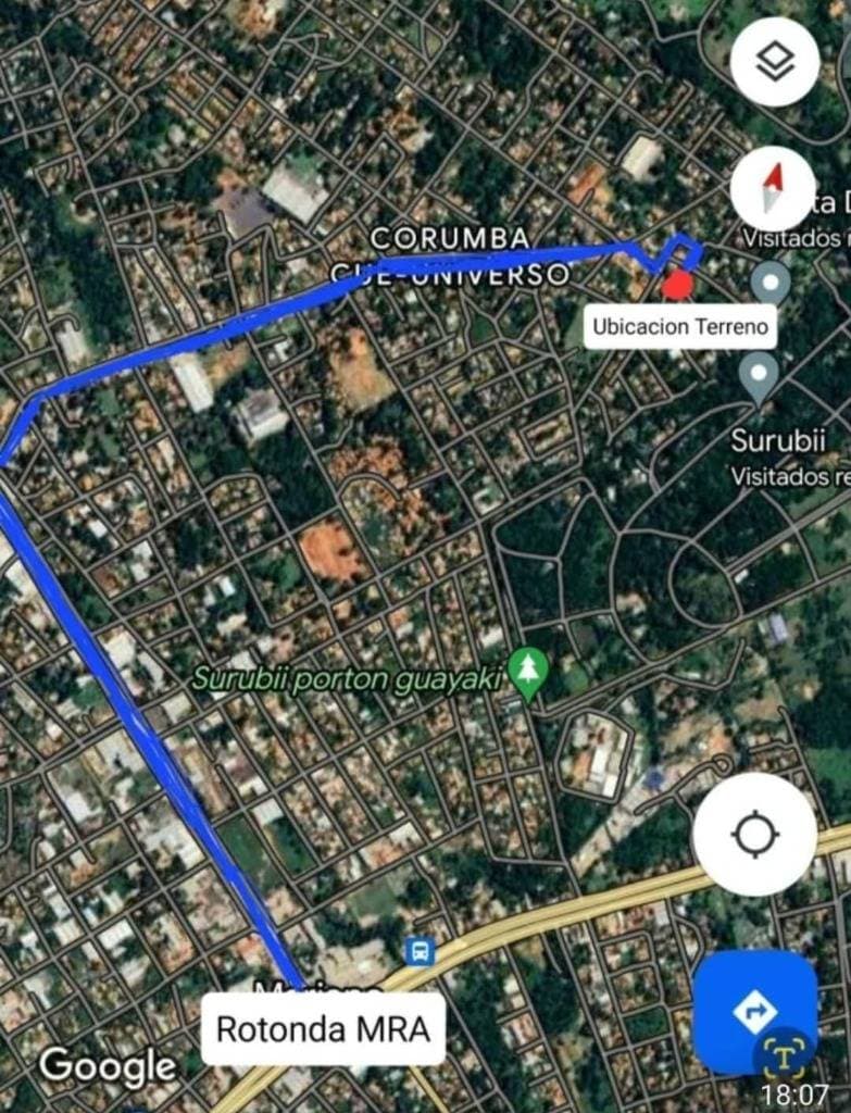 Vendo terreno en Mariano Roque Alonso, zona universo