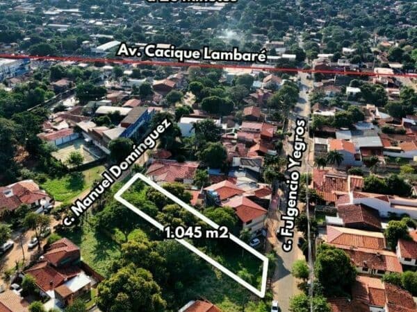 1045 m2 en Lambaré salida de calle a calle, foto 1