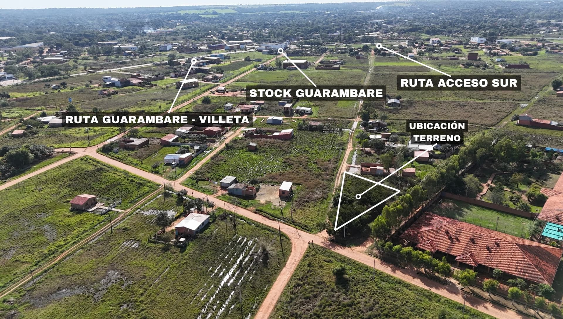 Terreno en venta guarambaré, foto 1