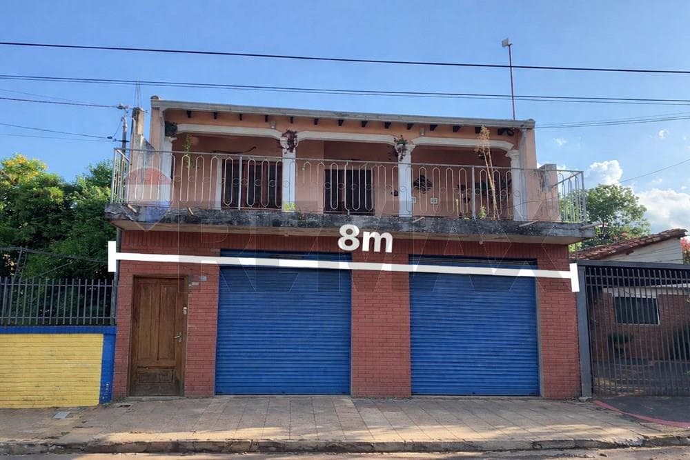 Vendo terreno con casa de 2 plantas en ycua sati