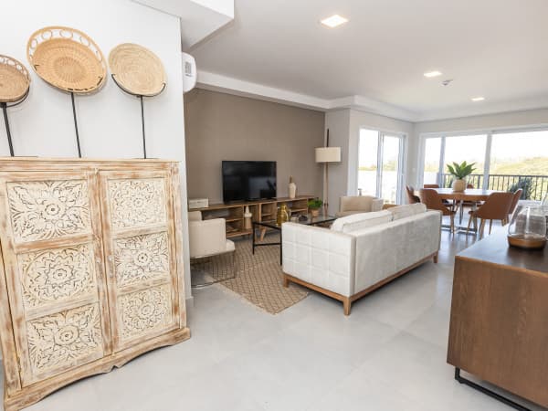 Se alquila departamento - con muebles