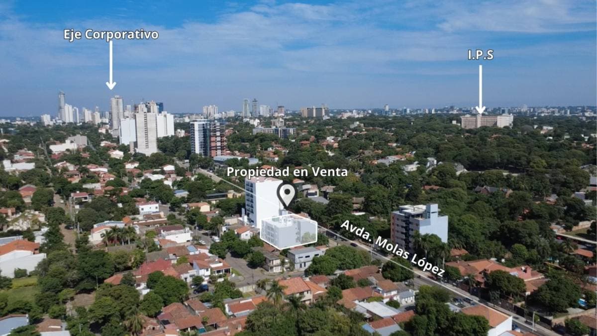 Edificio Renta Total Molas López 1.915 m² 14 Cocheras US$ 1.100K, foto 2