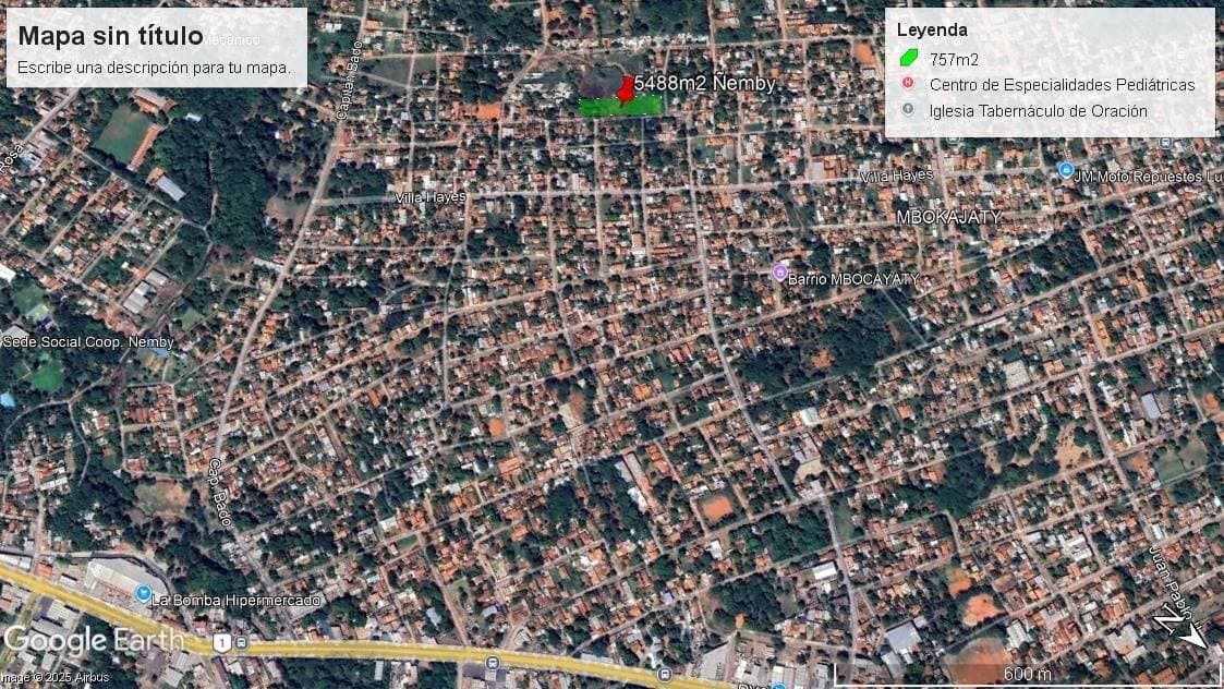 Propiedad ideal para desarrollo habitacional o industrial en Ñemby 5488m2, foto 1