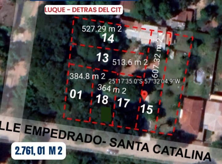 Terreno en venta de 2761.01m2 ubicado en Campo Grande, foto 3