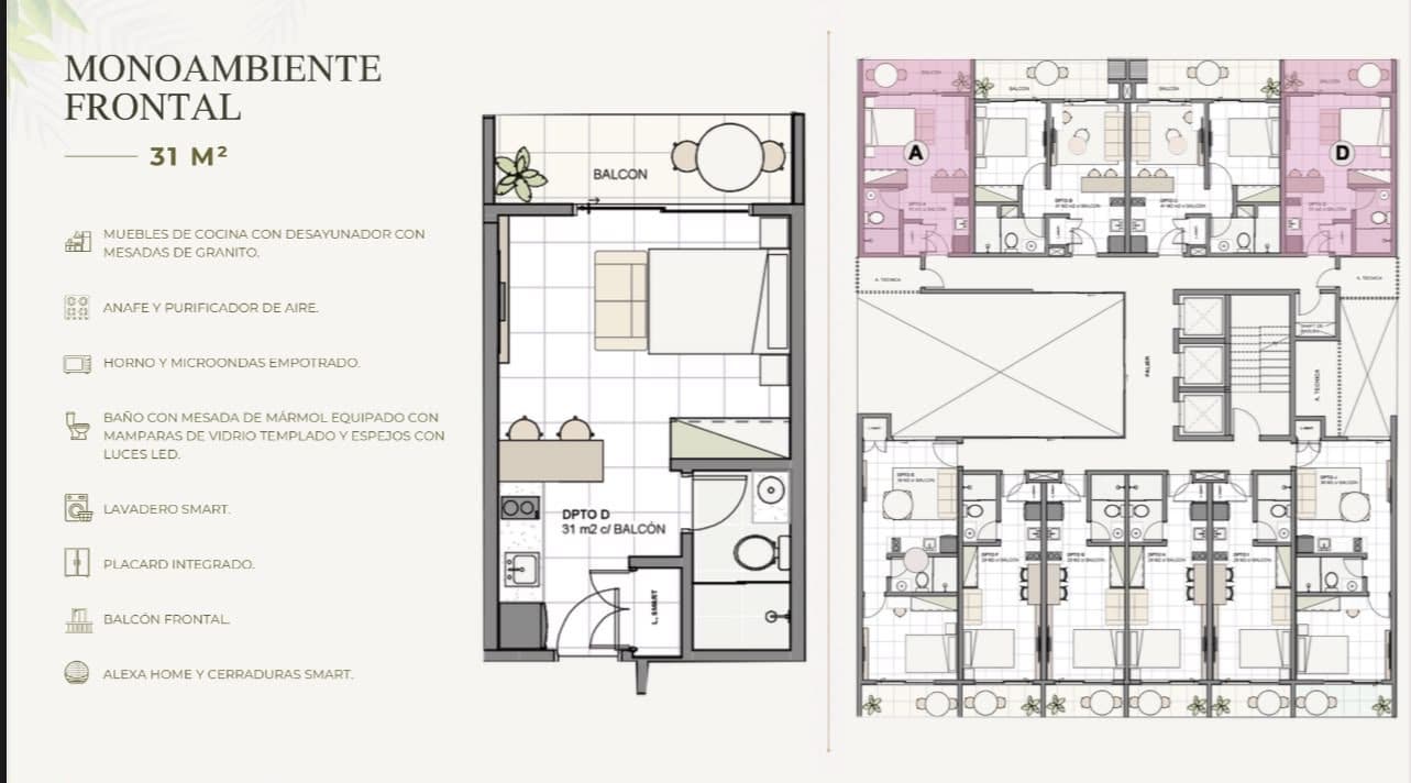 Departamento en venta en La Recoleta, foto 4