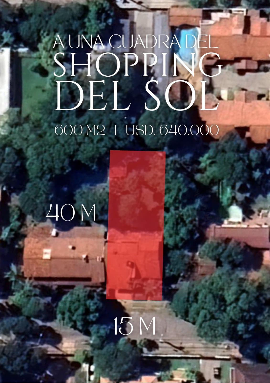 Inmueble a metros del shopping del sol