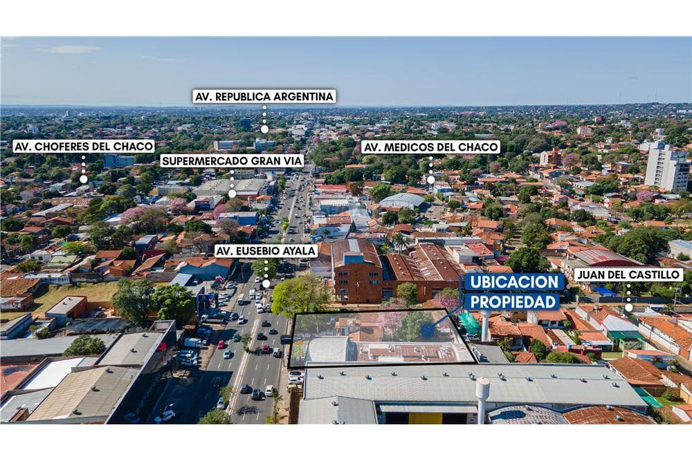 Terreno de 900 m2 sobre Av. Eusebio Ayala - Zona FM3 - Potencial 14.400 m2, foto 2