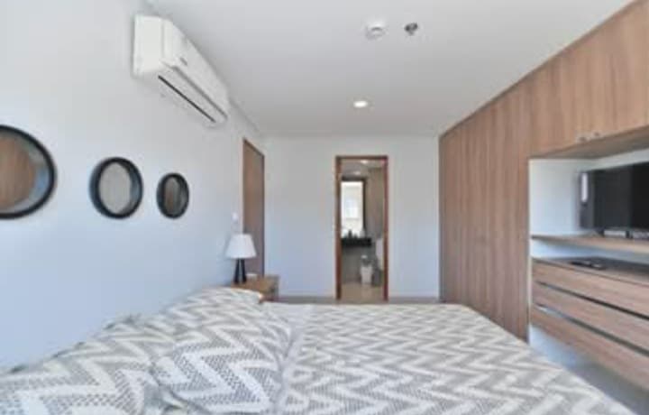 En alquiler – departamento amoblado y equipado en ykua satí, foto 4
