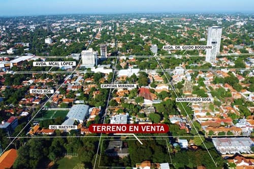 Vendo Importante Terreno En Esquina 3,850 M2