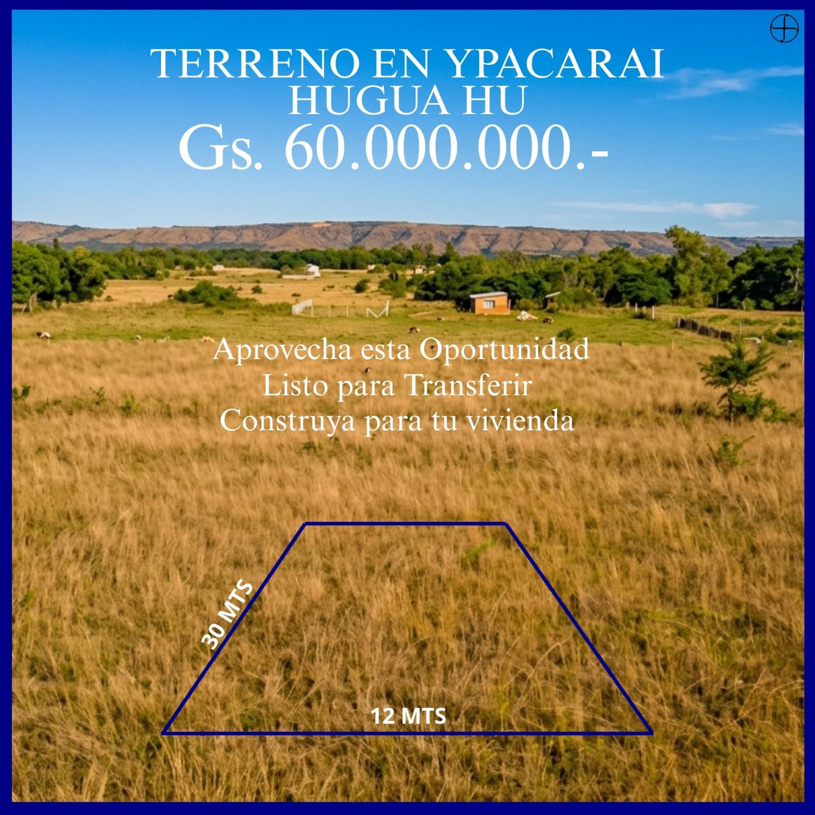 Venta De Terreno En Ypacarai - Zona Hugua Hu - Gs. 60.000.000