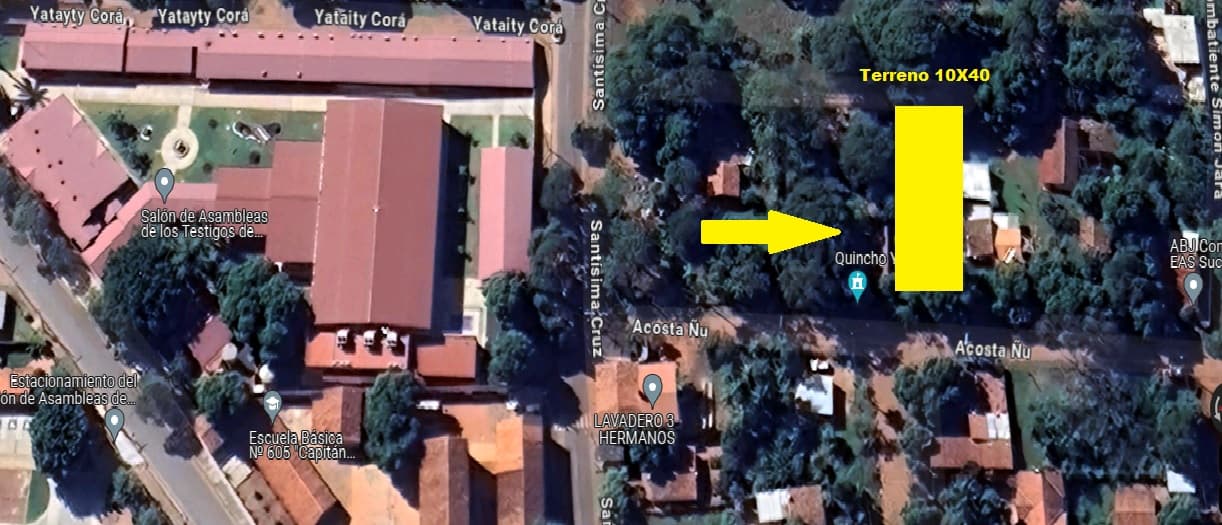Terreno de 400 mts2 en Capiata a 600 mts de Ruta 1 — foto 5