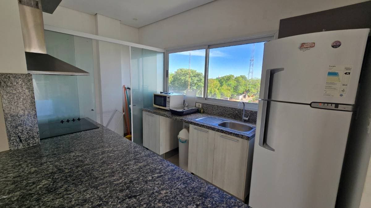 Se alquila amplio dpto amoblado barrio Villa Morra, foto 2