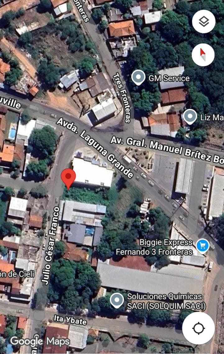 Vendo 2 terrenos juntos o separados sobre Avenida Laguna Grande