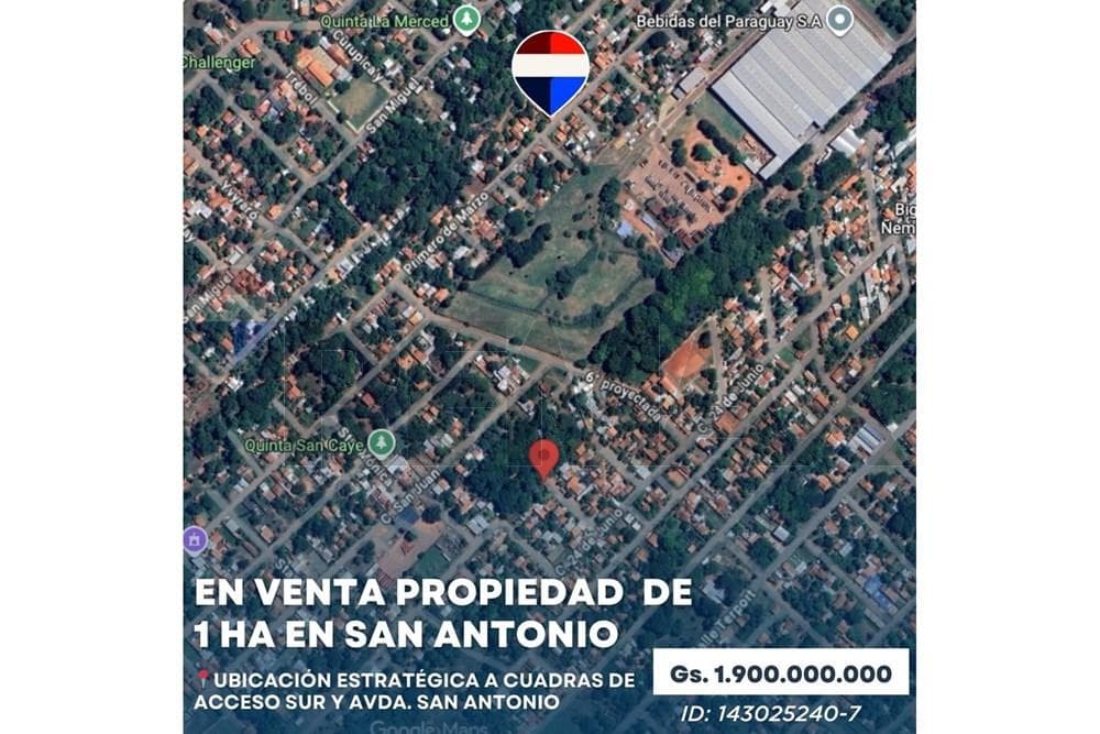 Terreno - Venta - San Antonio, Central, Paraguay, Inversión!, foto 3