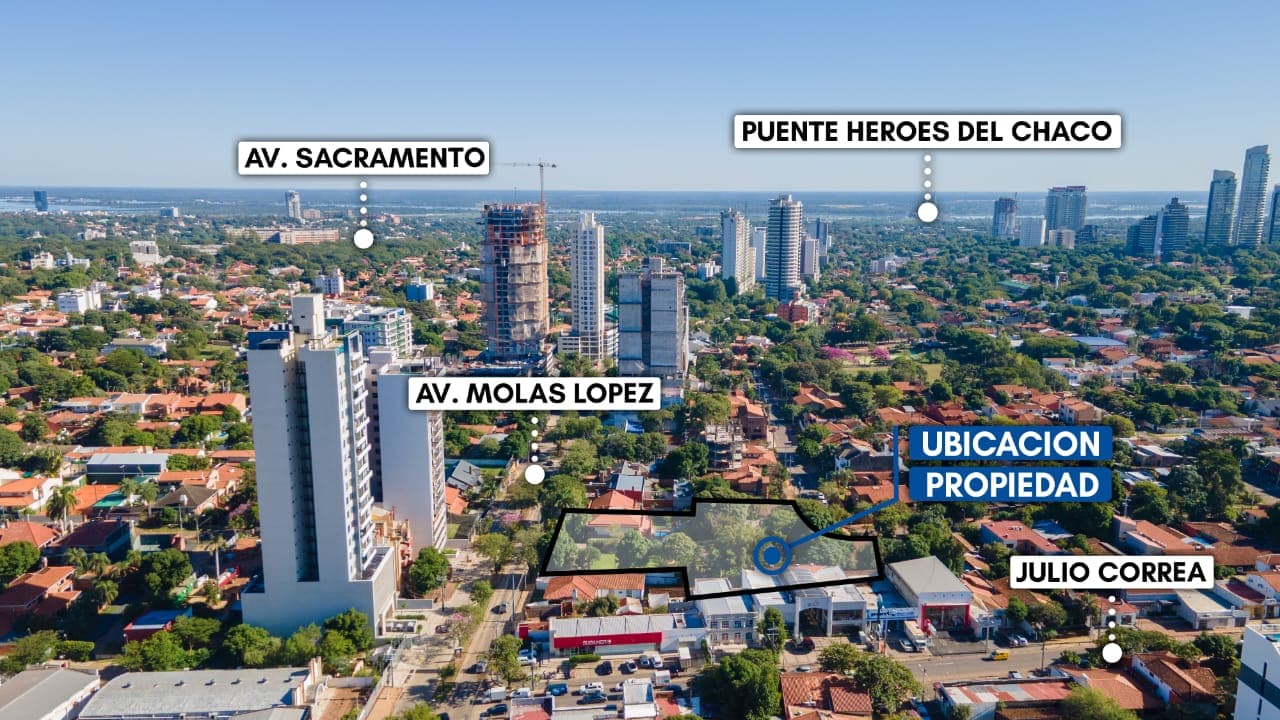 En venta – Propiedad estratégica sobre Molas Lopez