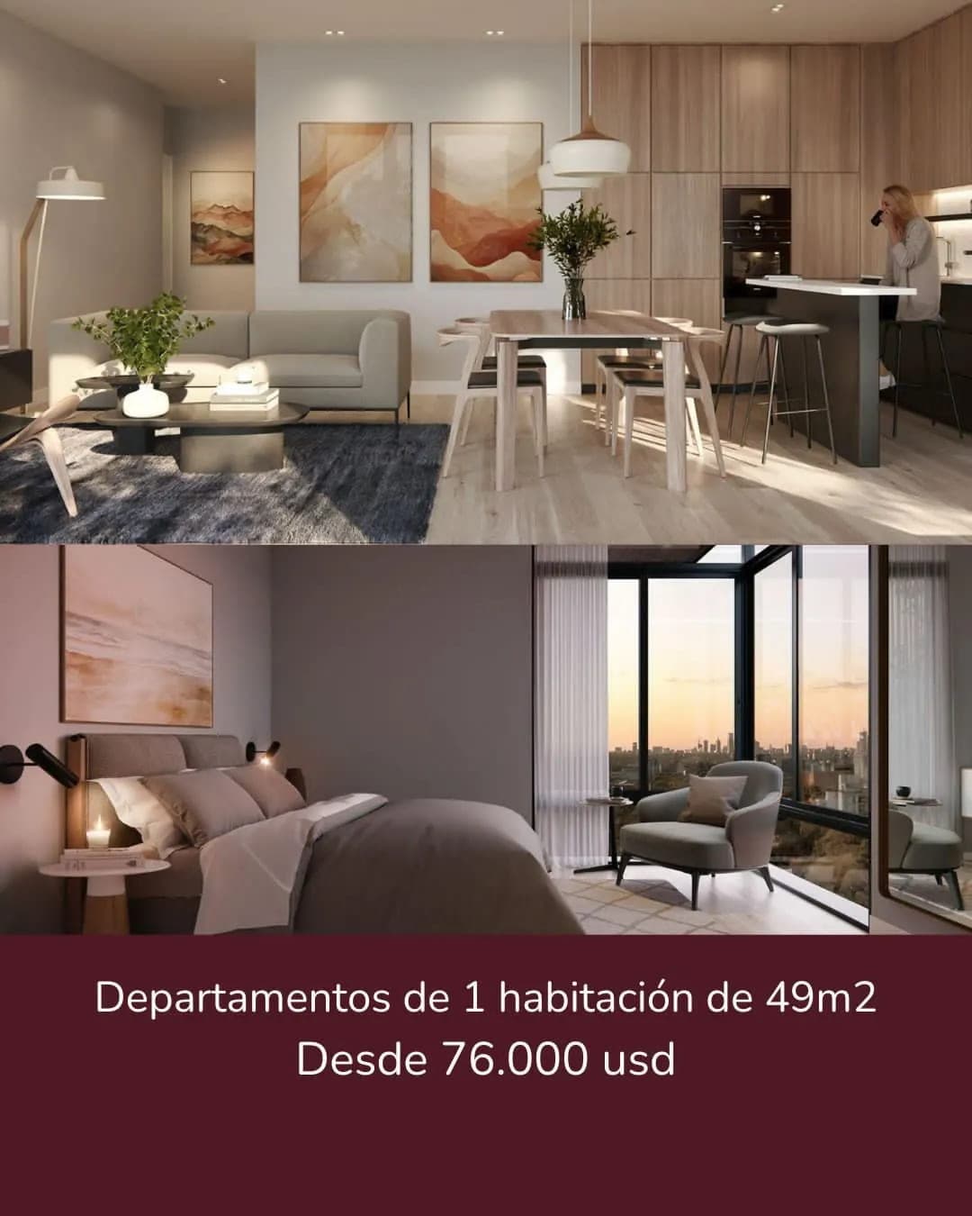 Monoambiente, 1 y 2 habitaciones en pozo, Aurora Recoleta — foto 4