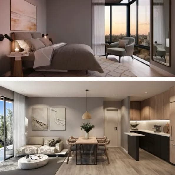 Monoambiente, 1 y 2 habitaciones en pozo, Aurora Recoleta — foto 3