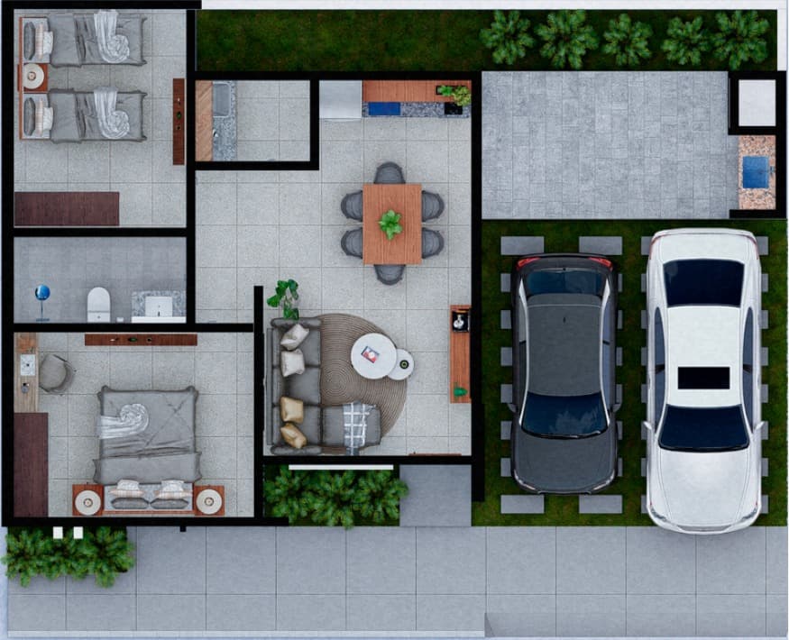 Complejo habitacional los castaños, foto 3
