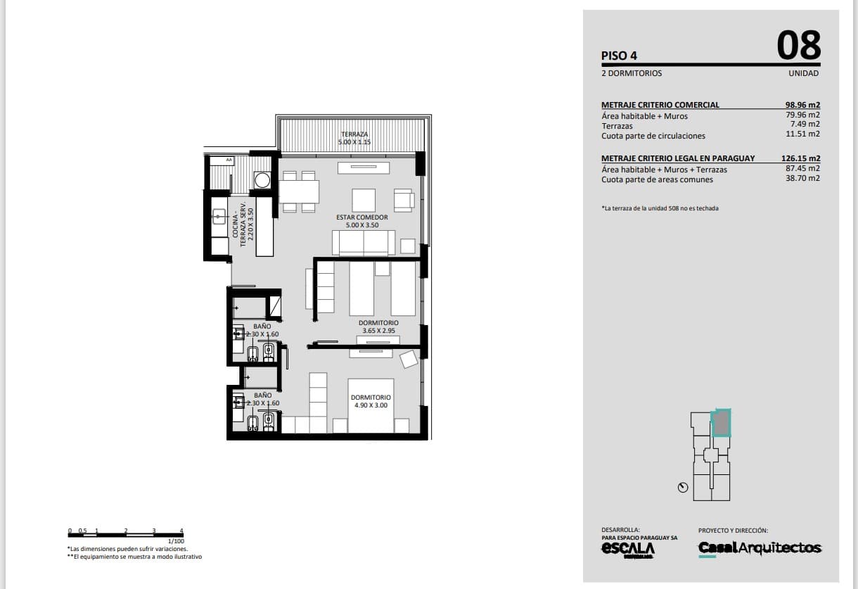 Departamento en Alquiler – Edificio FEEL, foto 2