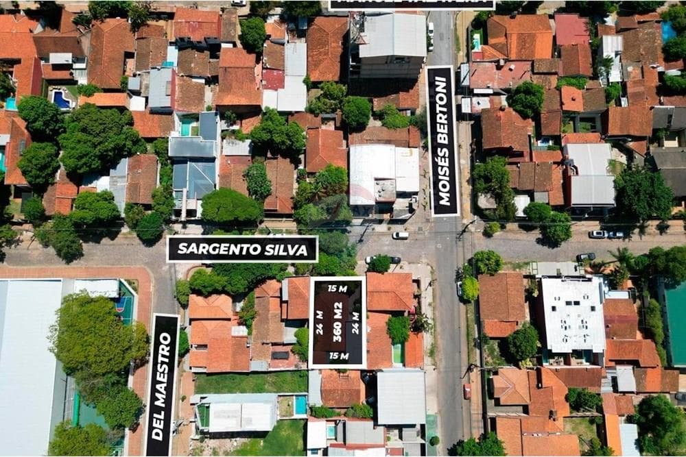 Casa a Demoler/Refaccionar de 360 m² (15x24) en Herrera, Ideal Dúplex/Edificio
