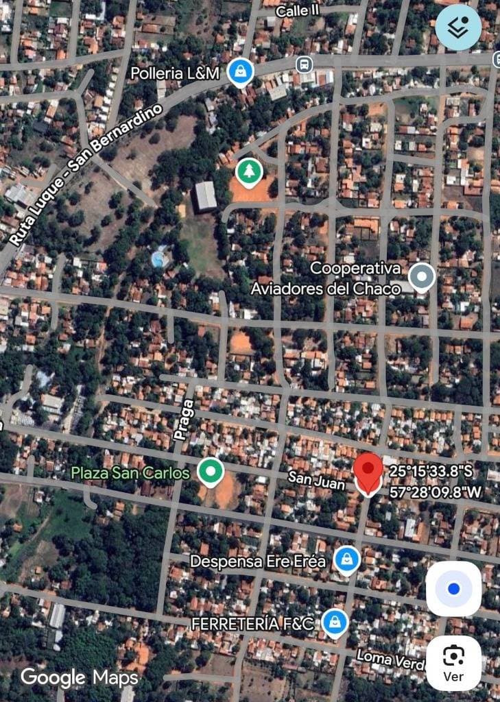 Venta de Terreno en Cañada Garay, a metros de la Ruta Luque - San Bernardino