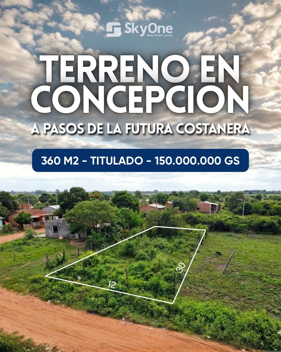 Terreno en venta en Barrio Fátima – Concepción, foto 1