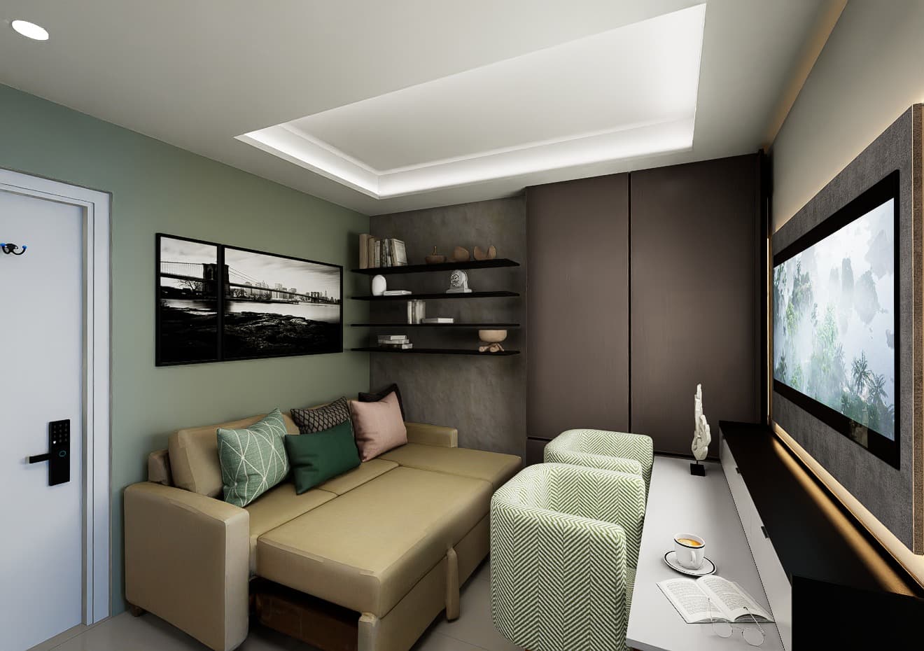 Departamento premium de 1 dormitorio en Bertoni Residence, foto 3