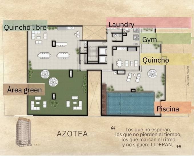 departamento 2 habitaciones 77 m2 Villa Morra Asunción CON RENTA ACTIVA, foto 2