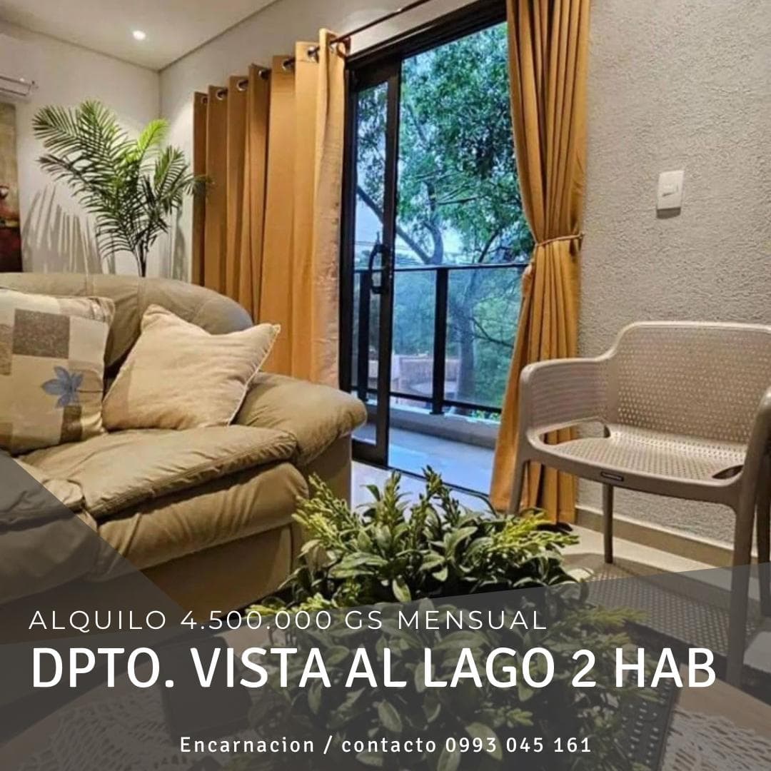 Departamento amoblado en vista al lago encarnacion, foto 1
