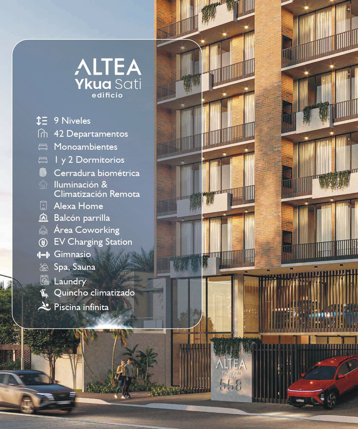 Edificio altea ycua sati - departamentos en venta