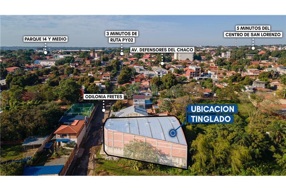 Depósito en San Lorenzo para inversión — foto 2
