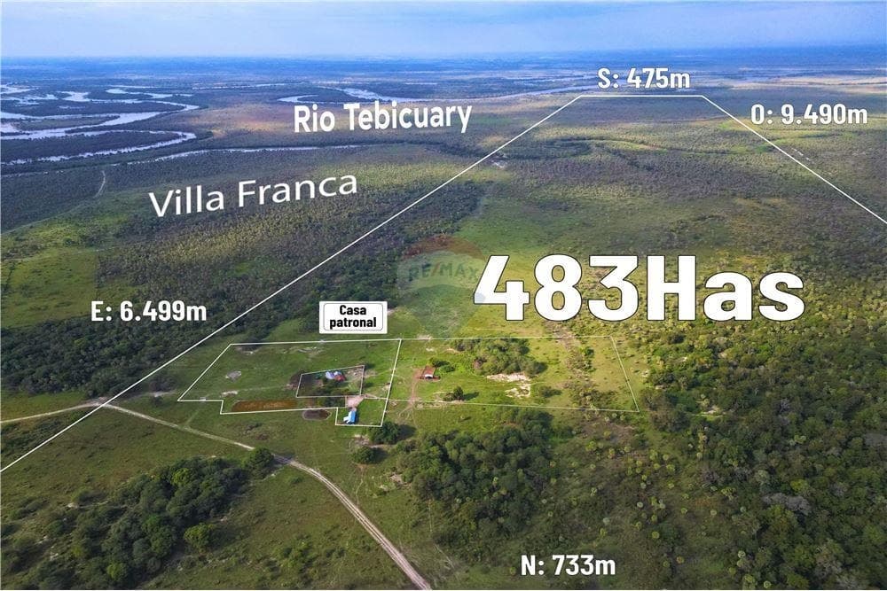 En venta estancia de 483h villa franca, ñeembucu, foto 4