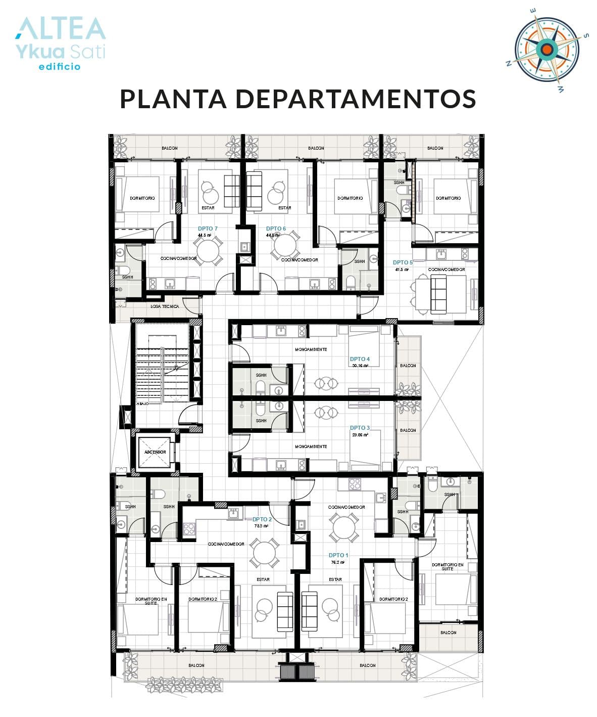 Edificio altea ycua sati - departamentos en venta, foto 3
