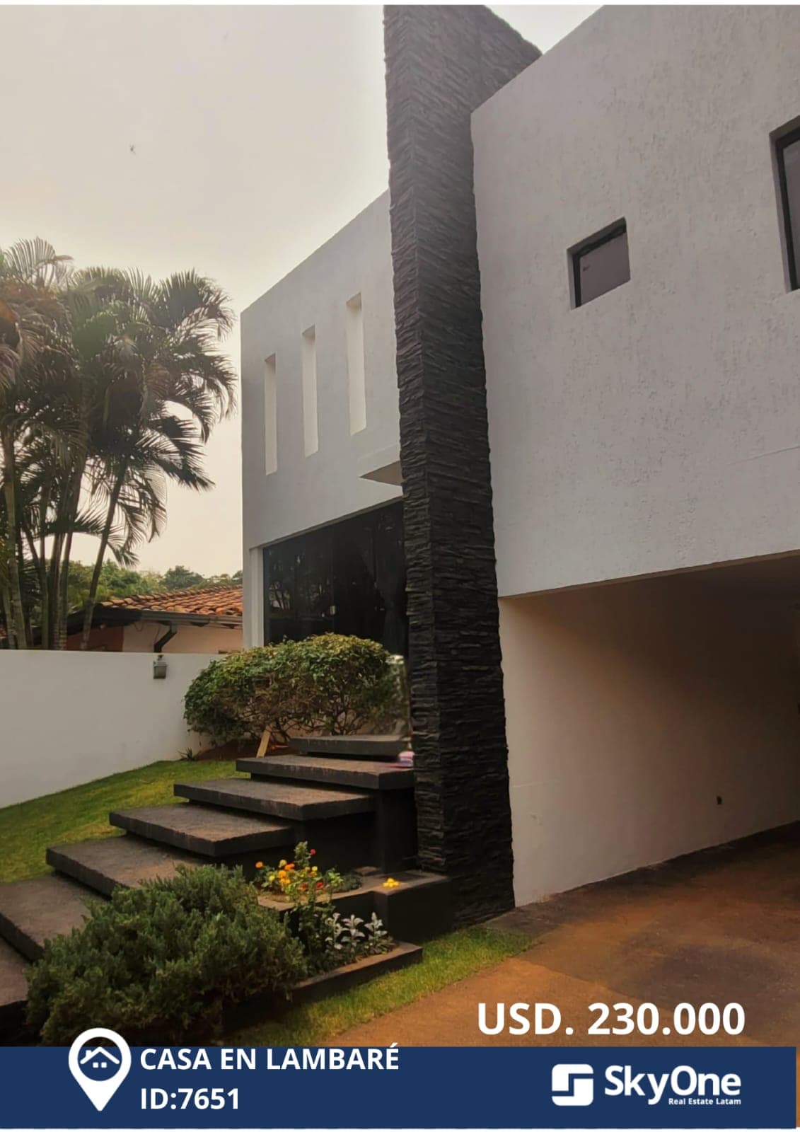 Amplia y moderna casa en Lambaré - barrio mcal. López