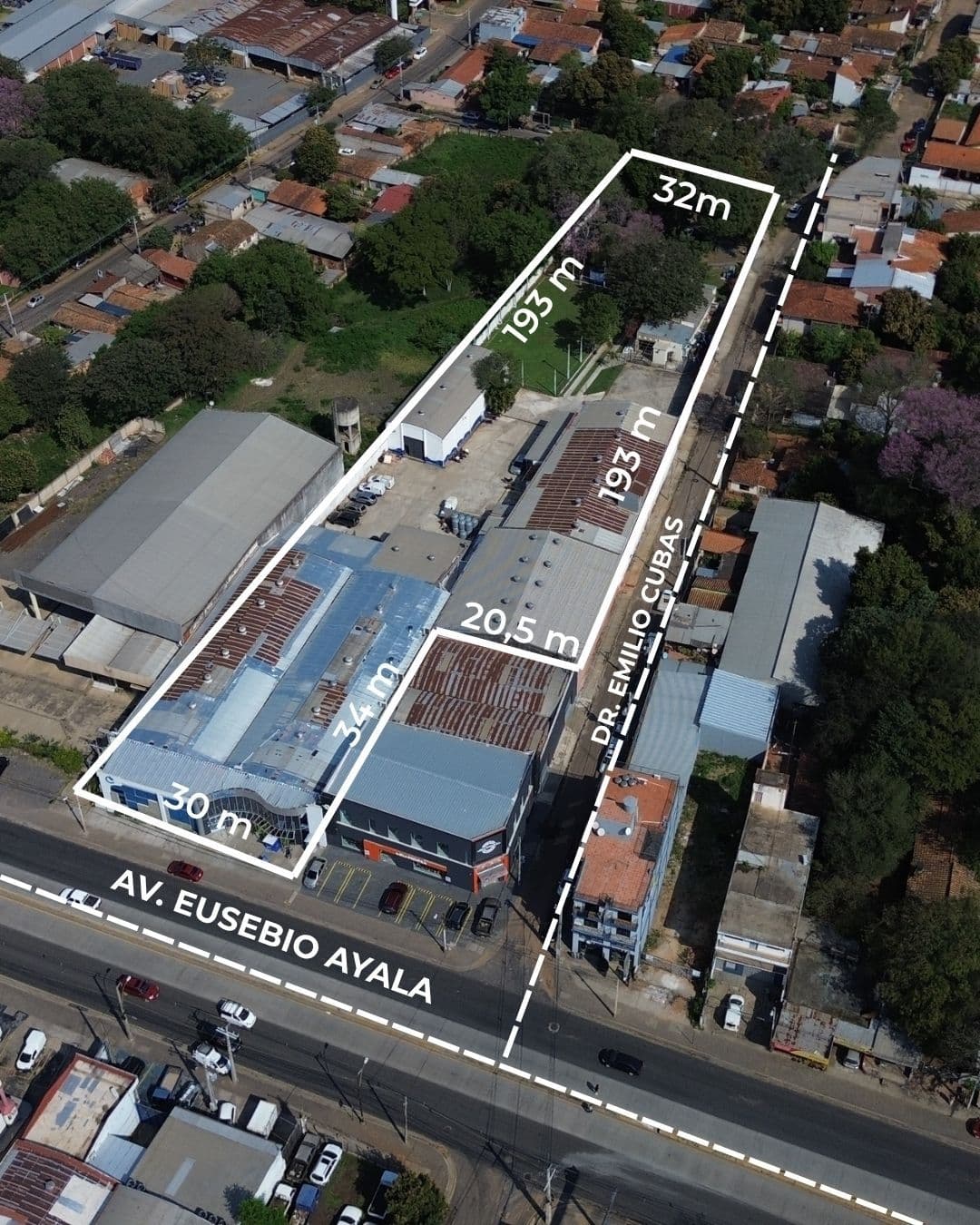 Complejo de 4 depósitos en la ciudad de San Lorenzo — foto 2