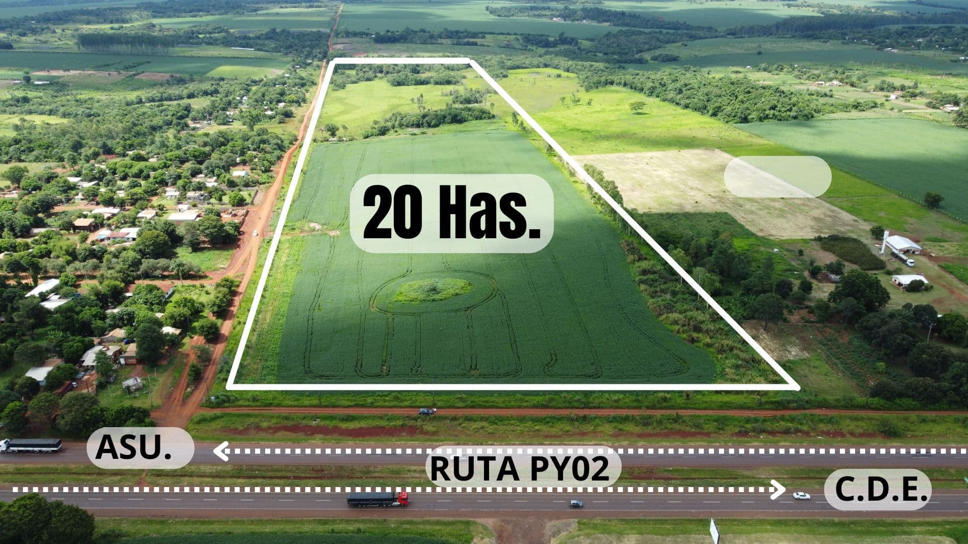 En venta propiedad de 20 ha en minga guazu — foto 2