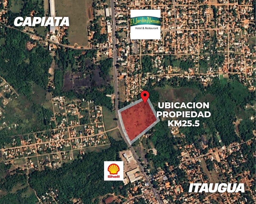 Terreno en venta | capiata ruta 2 km 24.5 | 4.57 has, foto 3