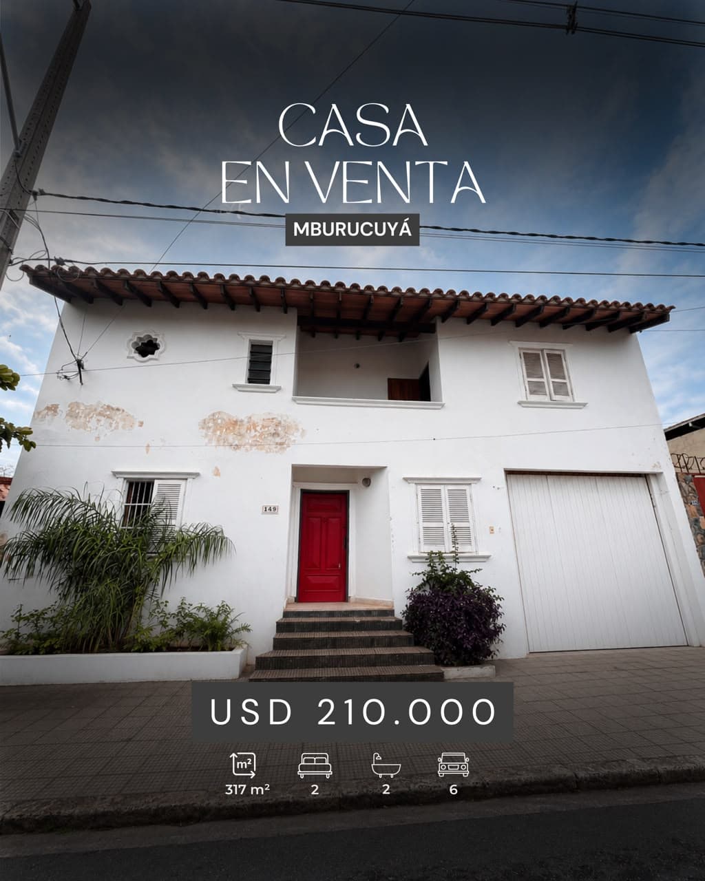 Casa en venta – Barrio Mburucuyá