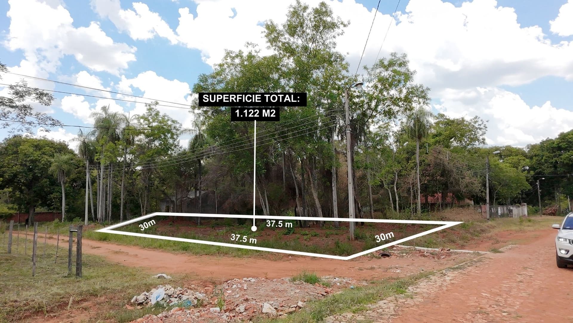 Vendo terreno de 1.122 m2 en zarate isla