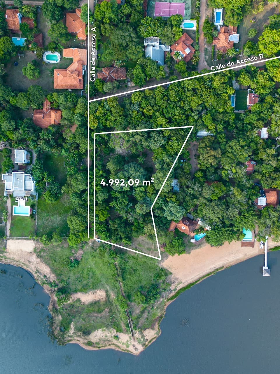 Espectacular Terreno en venta sobre el lago de 4992 m2, foto 5