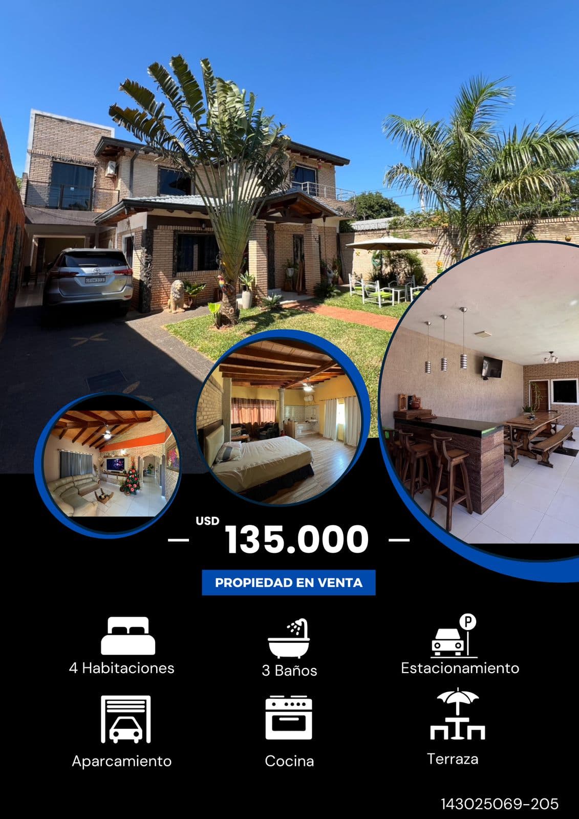 Vendo hermosa casa en San Lorenzo