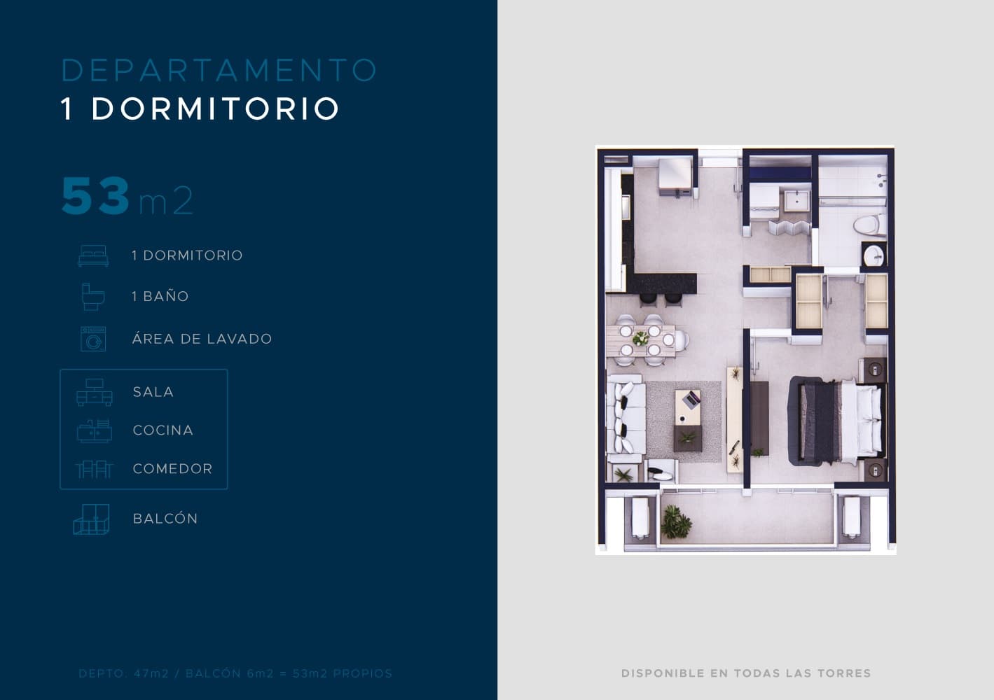 departamento de un dormitorio en Altamira Surubi-i, foto 1