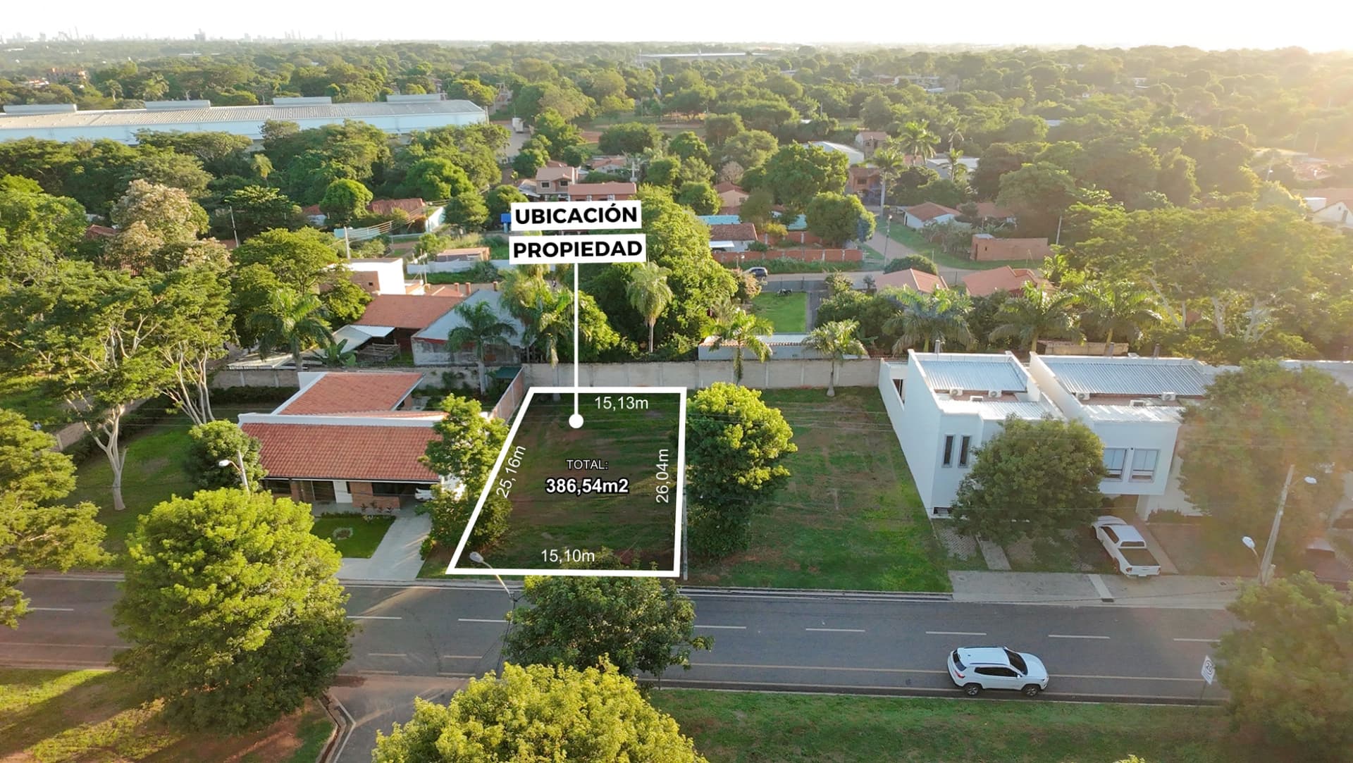 Terreno en barrio cerrado arapoty - mra