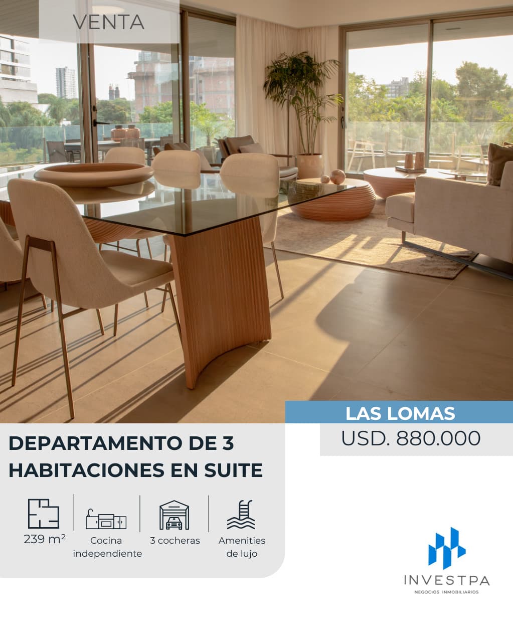 Departamentos exclusivos en el corazon de Asunción
