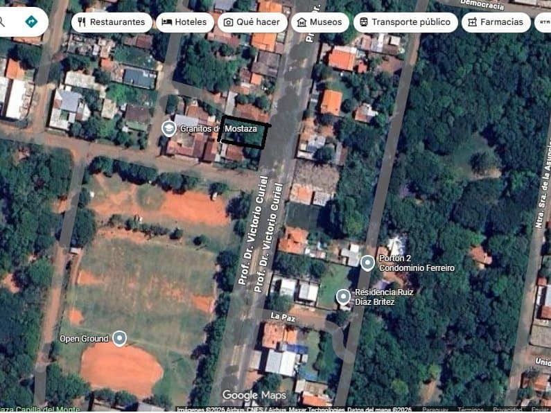 Vendo terreno en barrio santo tomás San Lorenzo