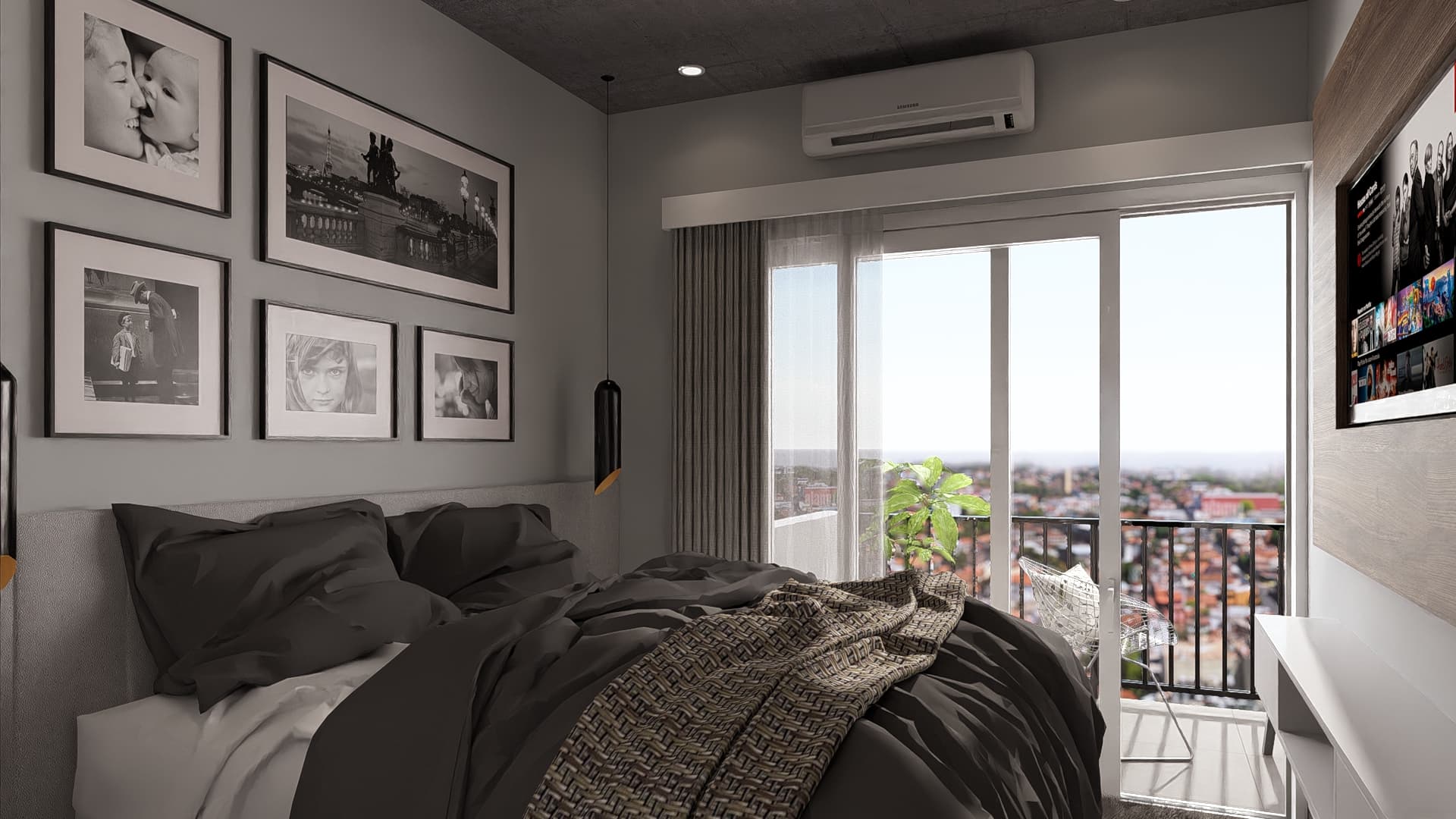 Departamento 2 habitaciones – ykua satí, Asunción, foto 2