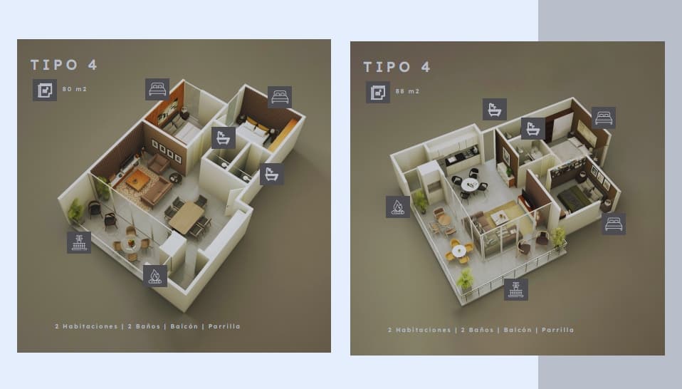 Departamentos en km8 Edificio Concept — foto 4