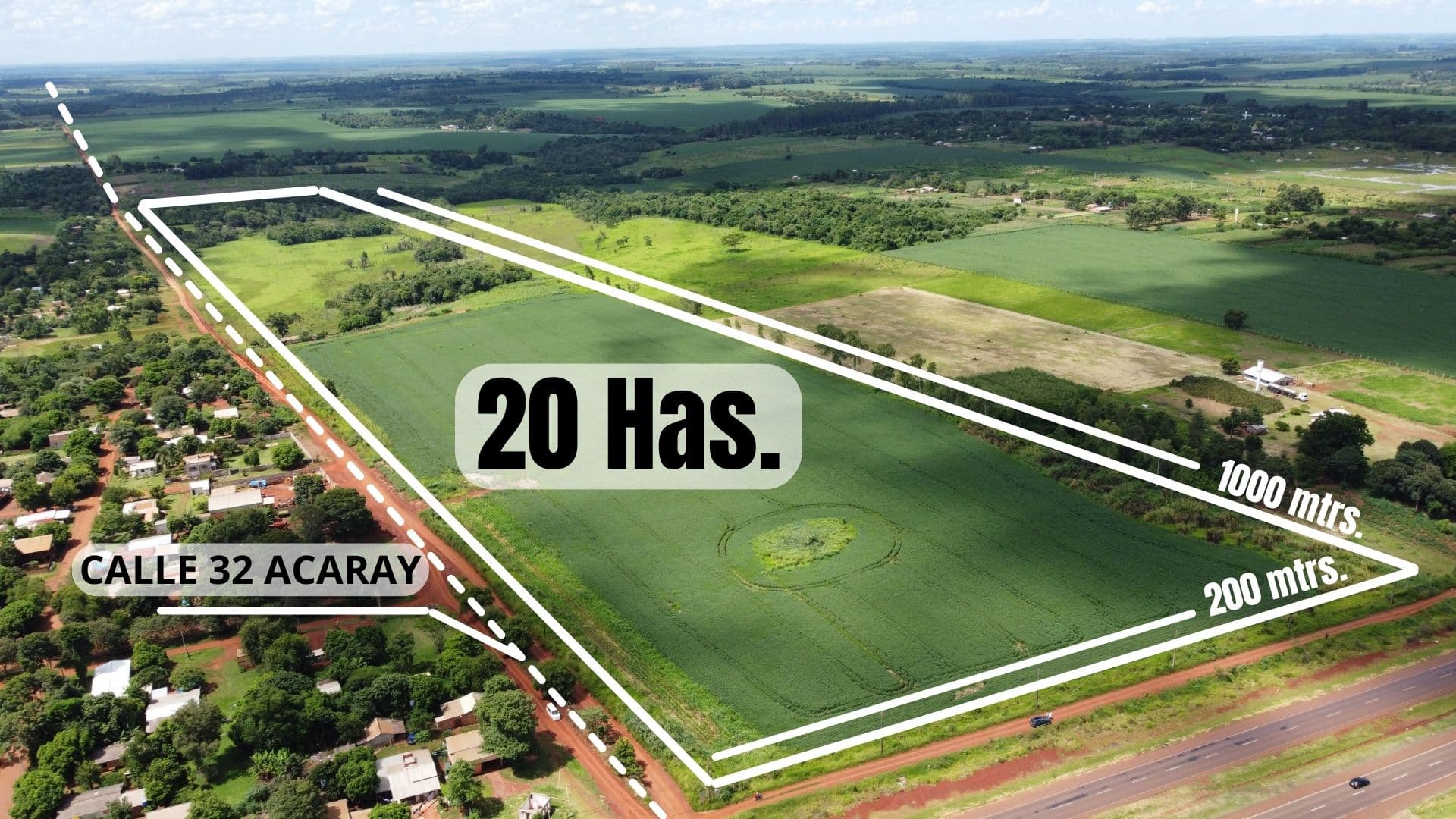 En venta propiedad de 20 ha en minga guazu