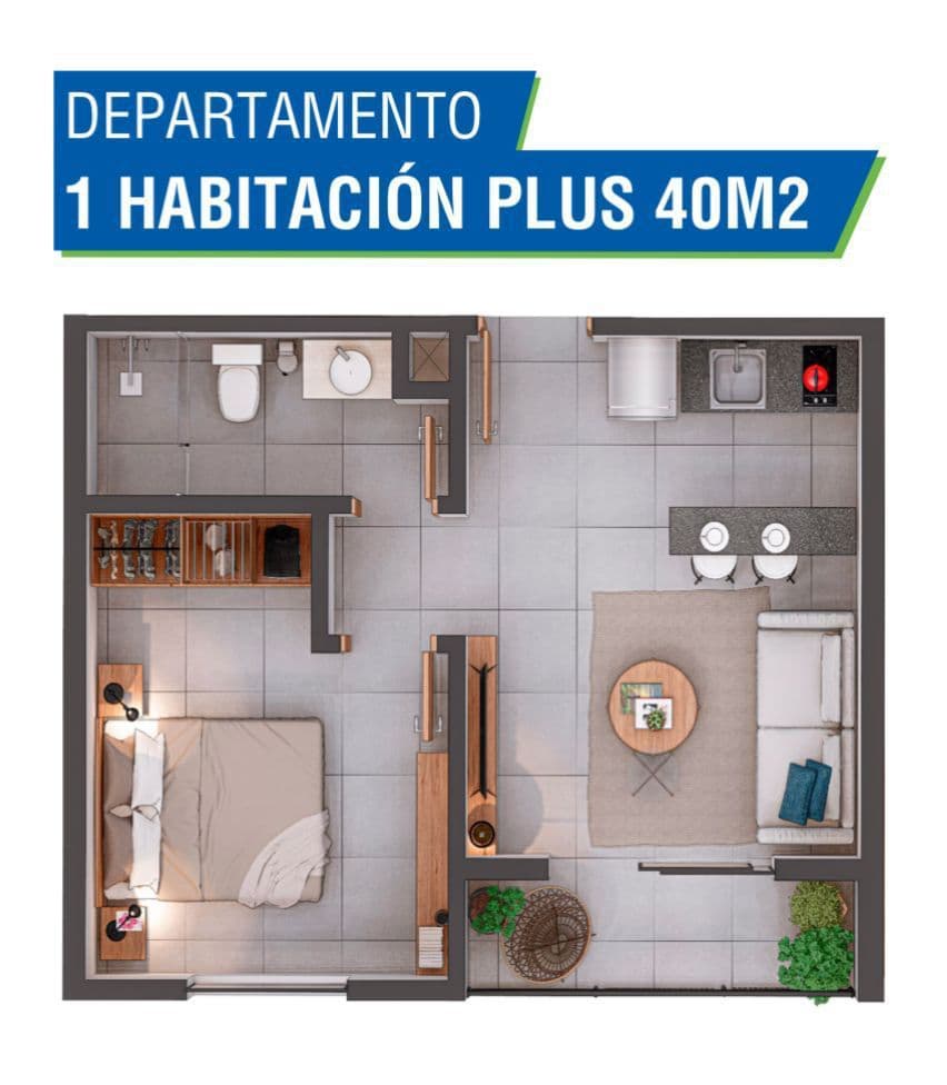 En venta – departamento de 1 dormitorio en zuba 18 — foto 4