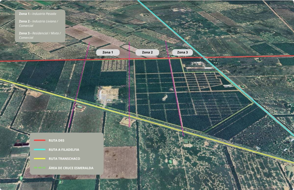 - Terreno Comercial De 1.1 Has En Cruce Esmeralda Filadelfia Chaco Pyo, foto 5